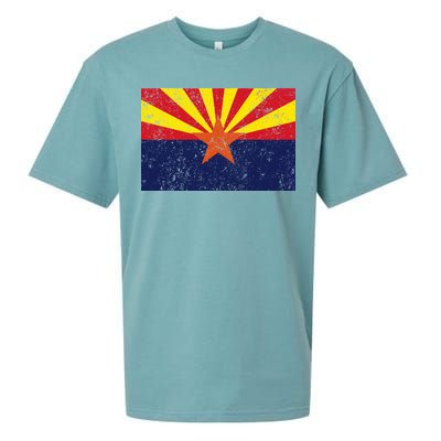 Flag of Arizona Vintage Sueded Cloud Jersey T-Shirt