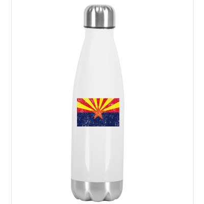 Flag of Arizona Vintage Stainless Steel Insulated Water Bottle