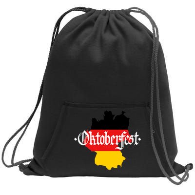 Flag of Oktoberfest Sweatshirt Cinch Pack Bag