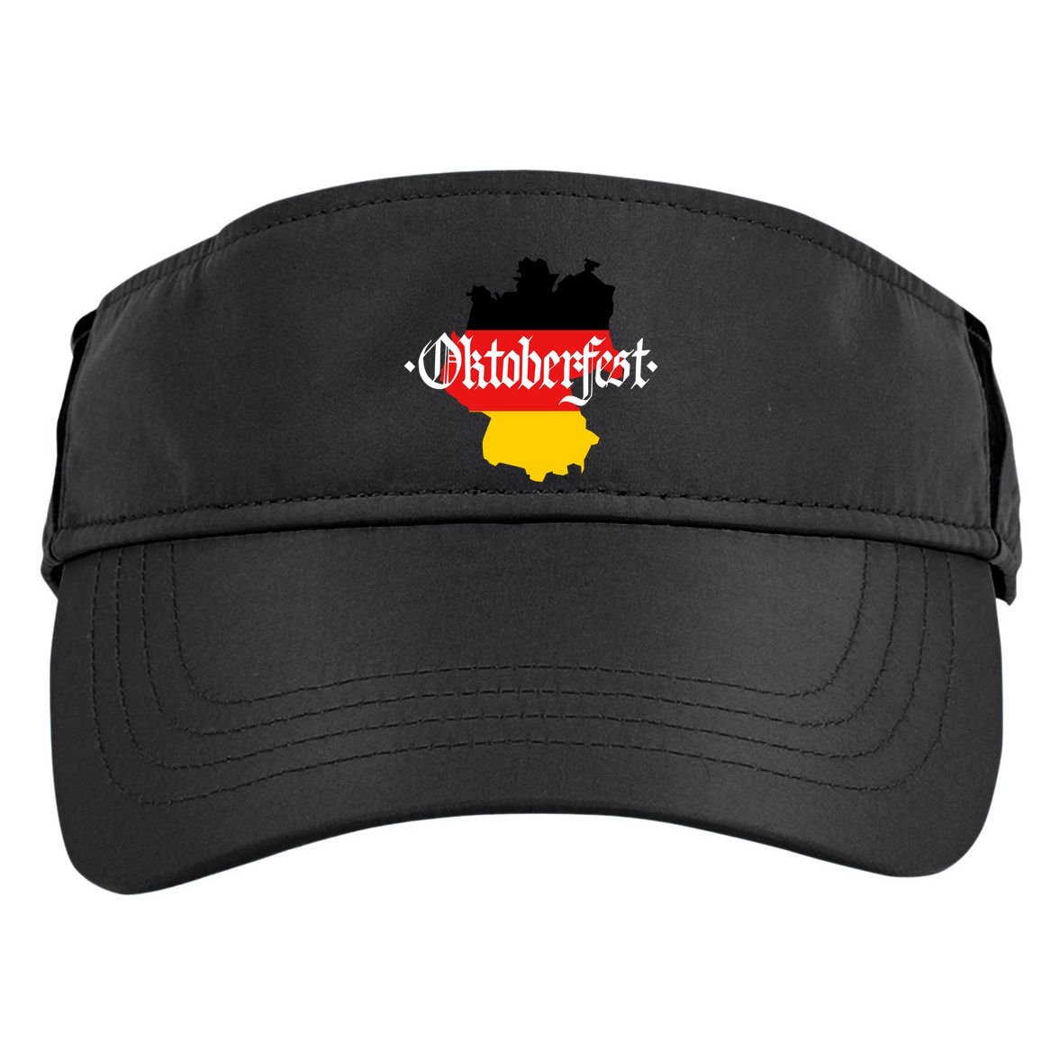 Flag of Oktoberfest Adult Drive Performance Visor
