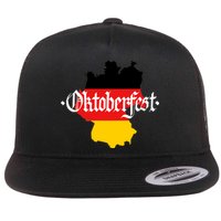 Flag of Oktoberfest Flat Bill Trucker Hat