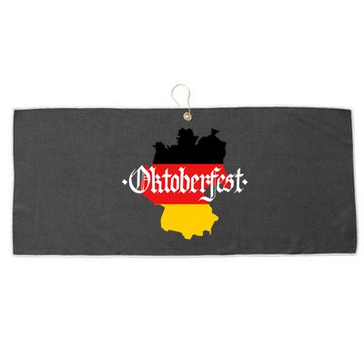 Flag of Oktoberfest Large Microfiber Waffle Golf Towel