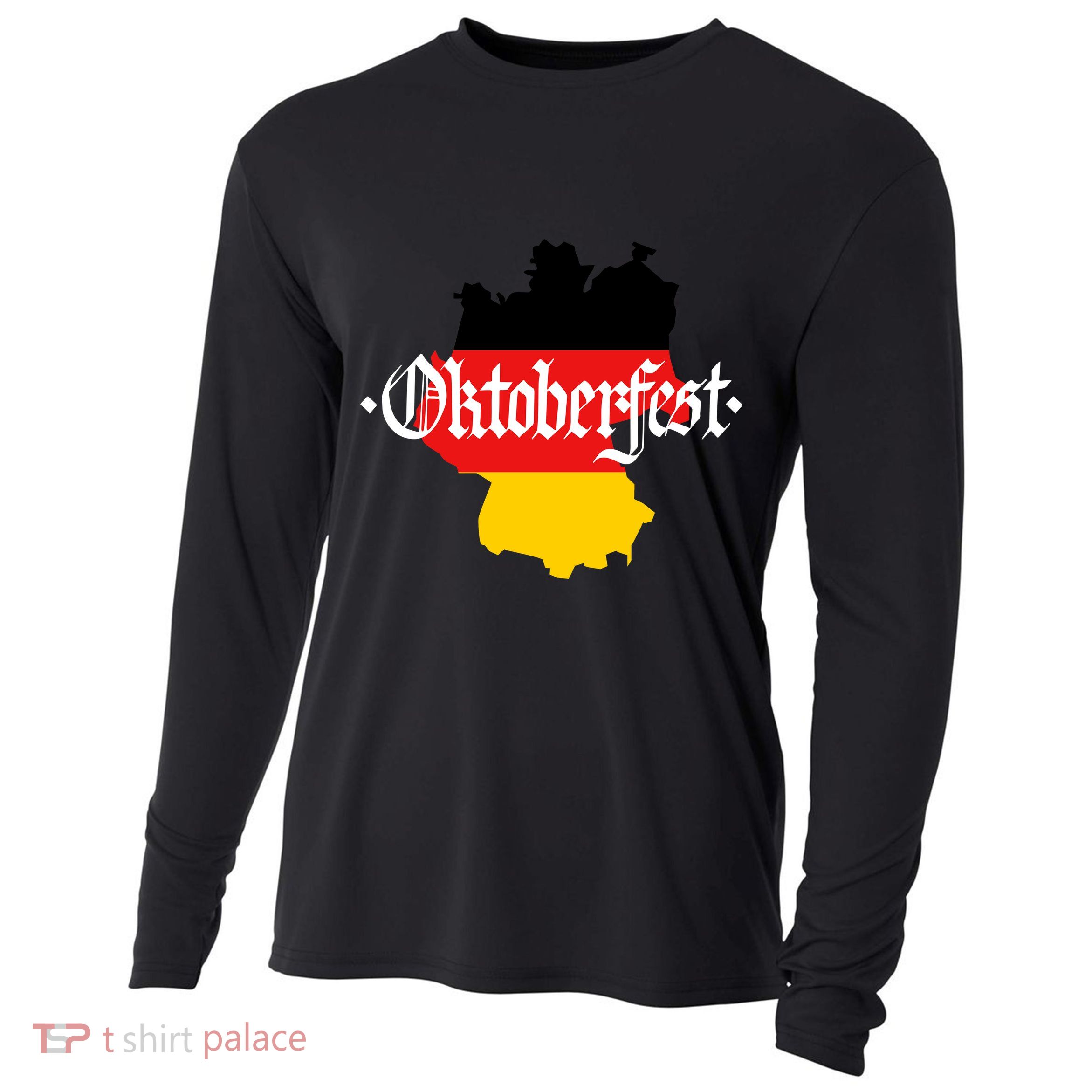 Flag of Oktoberfest Cooling Performance Long Sleeve Crew