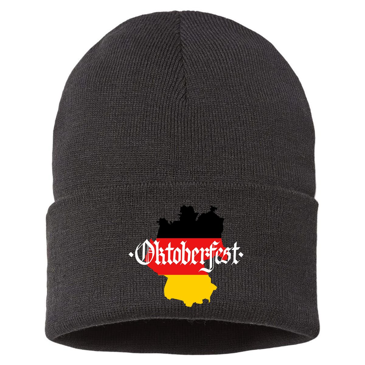 Flag of Oktoberfest Sustainable Knit Beanie