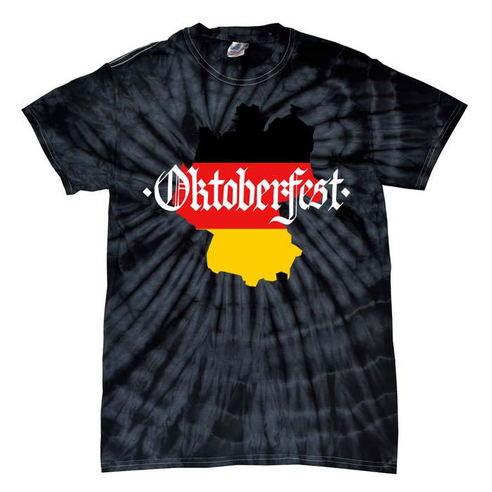 Flag of Oktoberfest Tie-Dye T-Shirt