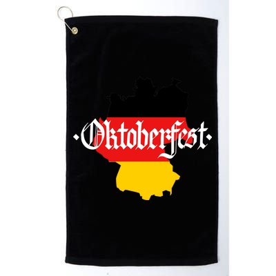 Flag of Oktoberfest Platinum Collection Golf Towel