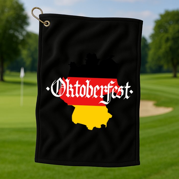 Flag of Oktoberfest Golf Towel