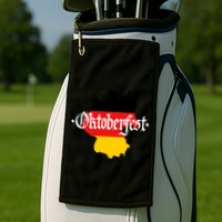 Flag of Oktoberfest Golf Towel