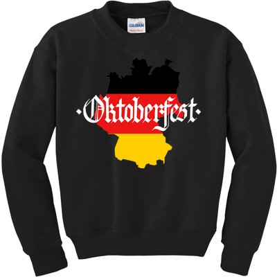 Flag of Oktoberfest Kids Sweatshirt