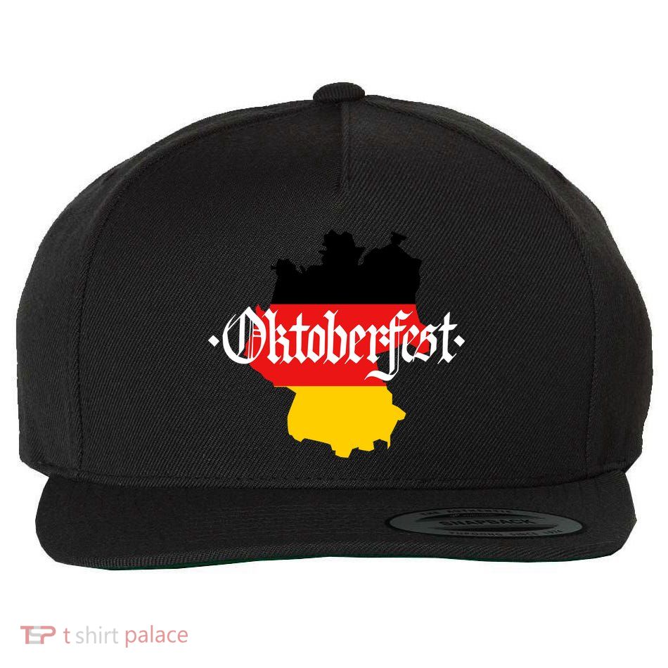 Flag of Oktoberfest Wool Snapback Cap