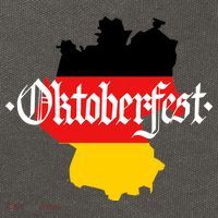 Flag of Oktoberfest Cotton Canvas Backpack