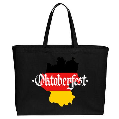 Flag of Oktoberfest Cotton Canvas Jumbo Tote