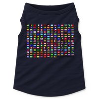 Flags of the World Doggie Tank