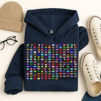 Flags of the World Hoodie