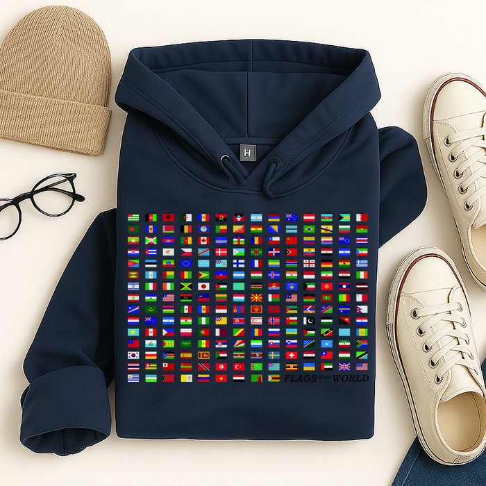 Flags of the World Hoodie