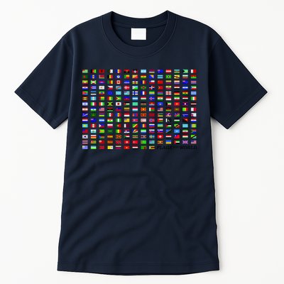 Flags of the World Tall T-Shirt