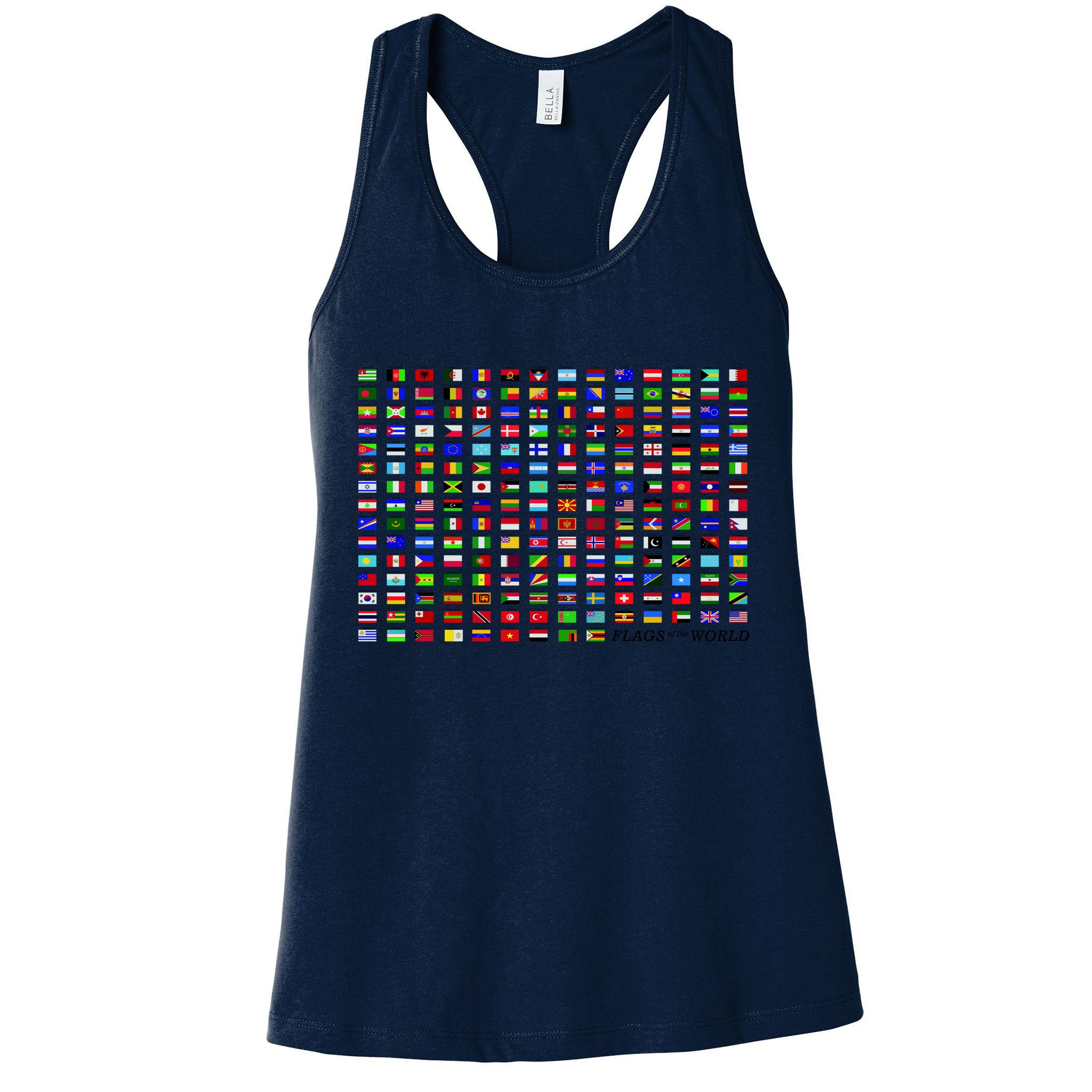Flags of the World Womens Tank Top