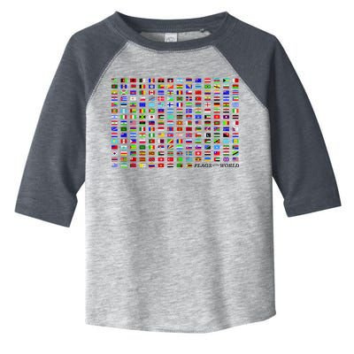 Flags of the World Toddler Fine Jersey T-Shirt