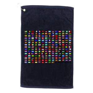 Flags of the World Platinum Collection Golf Towel