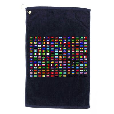 Flags of the World Golf Towel