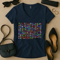 Flags of the World Women's V-Neck T-Shirt