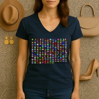 Flags of the World Women's V-Neck T-Shirt