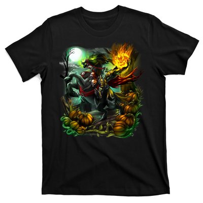 Flaming Headless Horseman T-Shirt