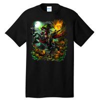 Flaming Headless Horseman Tall T-Shirt