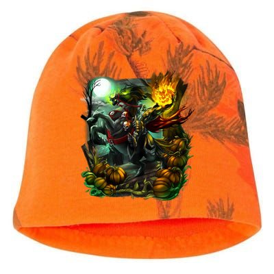 Flaming Headless Horseman Kati - Camo Knit Beanie