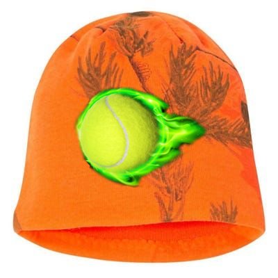 Flaming Tennis Ball Kati - Camo Knit Beanie