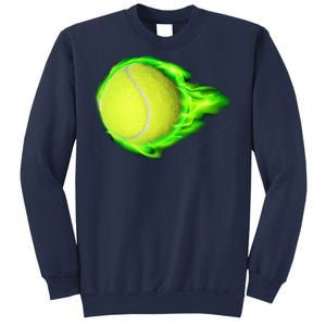 Flaming Tennis Ball Sweatshirt