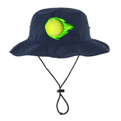 Flaming Tennis Ball Legacy Cool Fit Booney Bucket Hat