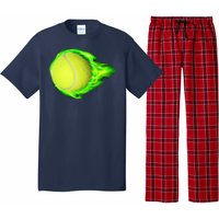 Flaming Tennis Ball Pajama Set