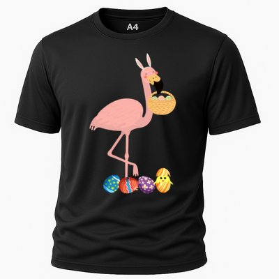 Flamingo Easter Egg Performance Shirt