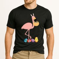 Flamingo Easter Egg Cooling Performance Crew T-Shirt