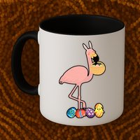 Flamingo Easter Egg Mug