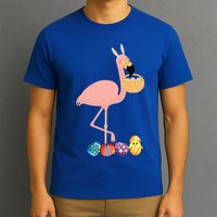 Flamingo Easter Egg T-Shirt