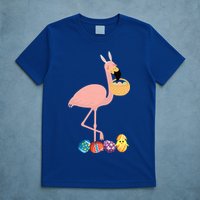 Flamingo Easter Egg T-Shirt