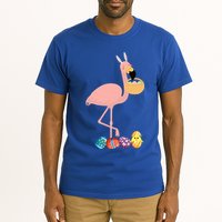 Flamingo Easter Egg Tall T-Shirt