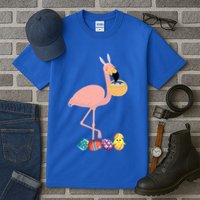 Flamingo Easter Egg Tall T-Shirt