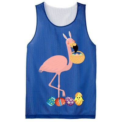 Flamingo Easter Egg Mesh Reversible Basketball Jersey Tank