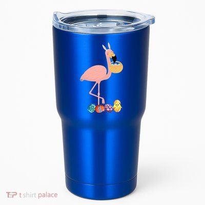 Flamingo Easter Egg Tumbler