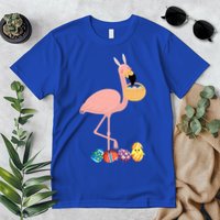 Flamingo Easter Egg Premium T-Shirt