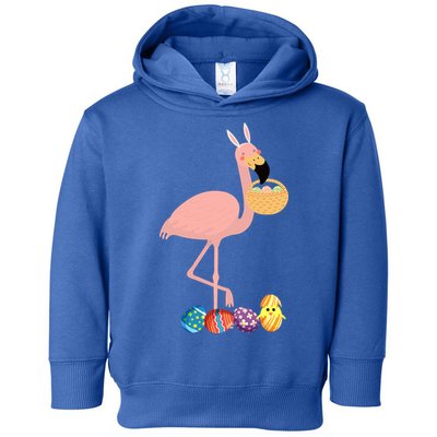 Flamingo Easter Egg Toddler Hoodie