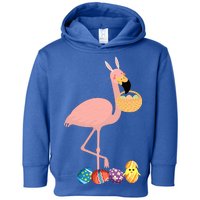 Flamingo Easter Egg Toddler Hoodie