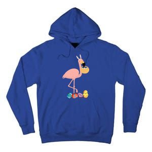 Flamingo Easter Egg Tall Hoodie