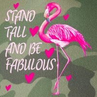 Flamingo Stand Tall And Be Fabulous Legacy Tie Dye Trucker Hat