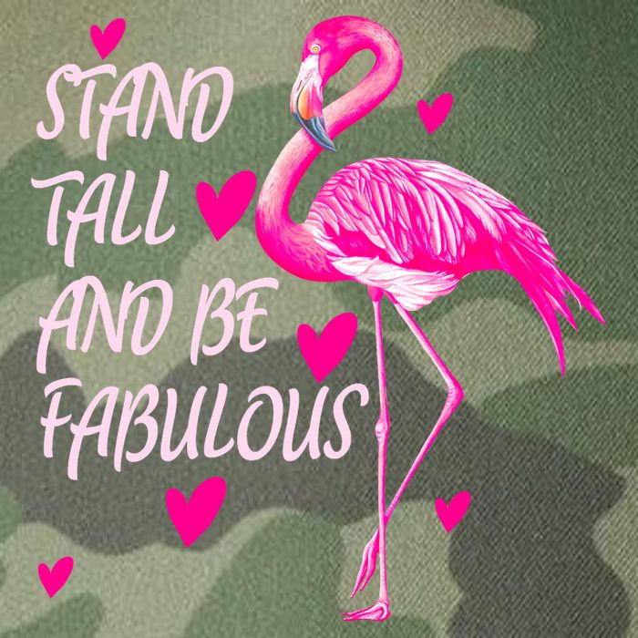 Flamingo Stand Tall And Be Fabulous Legacy Tie Dye Trucker Hat