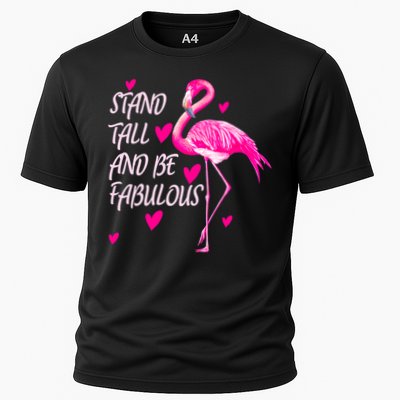 Flamingo Stand Tall And Be Fabulous Performance Shirt