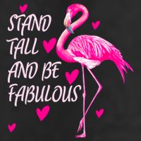 Flamingo Stand Tall And Be Fabulous Trucker Hat